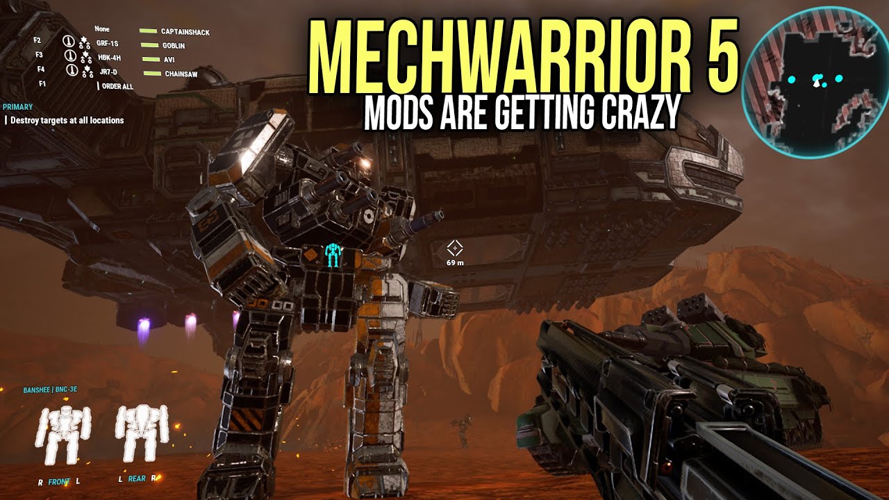 Mechwarrior 5: The State of Modding Stompy Robot Game (текущий список модов)