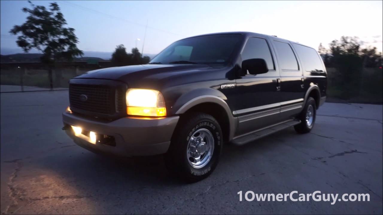V10 Ford Excursion SUV Road Test Drive Video For Sale