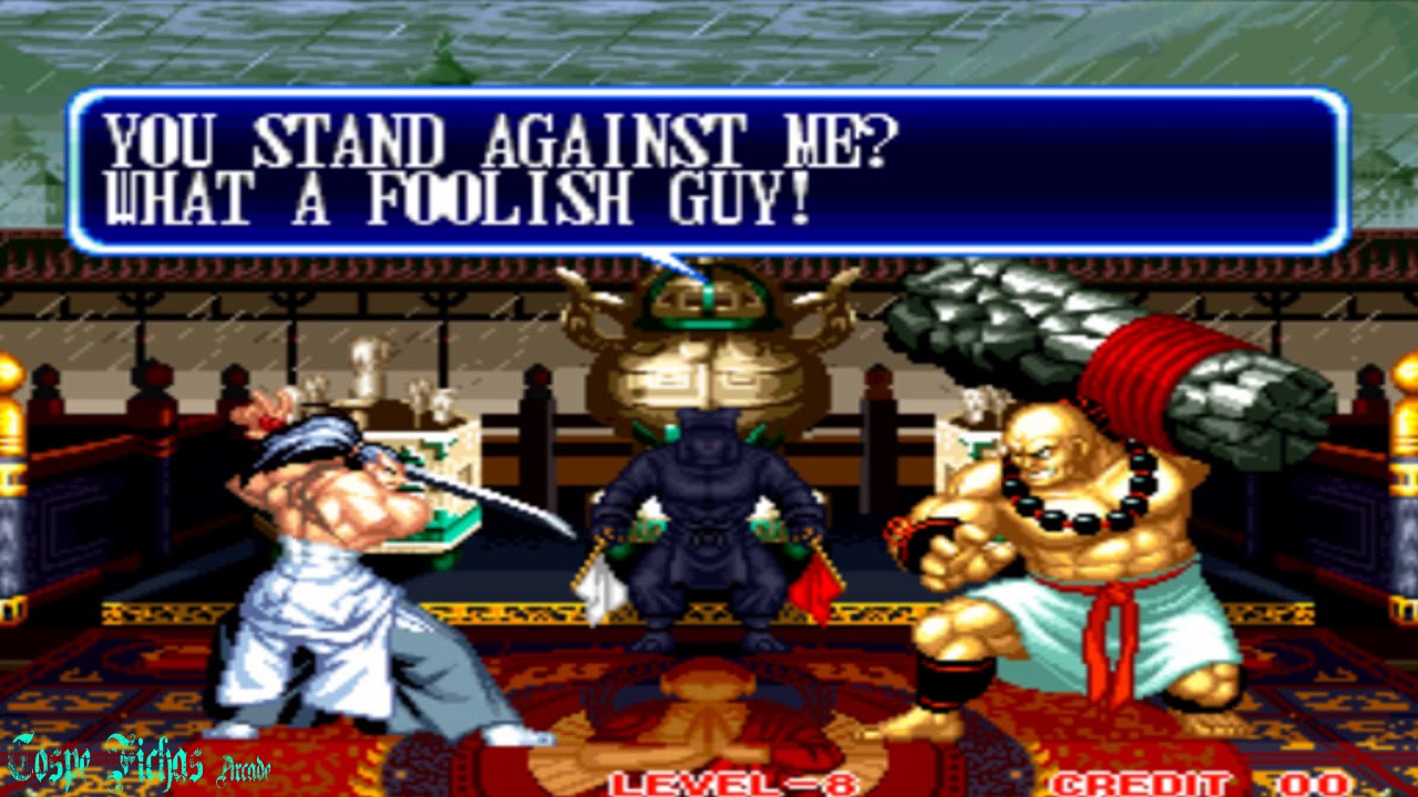 Samurai Shodown 2 - Genjuro (Arcade) Level 8