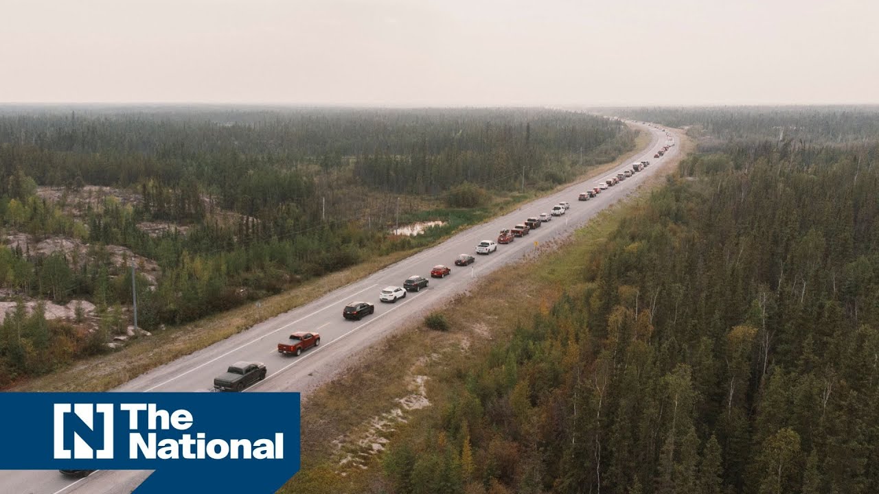 Wildfires close in on Yellowknife in Canada