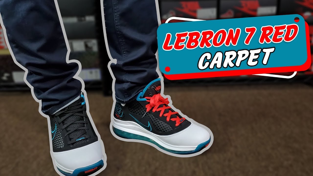 NIKE LEBRON 7 RED CARPET  REVIEW & ON FEET