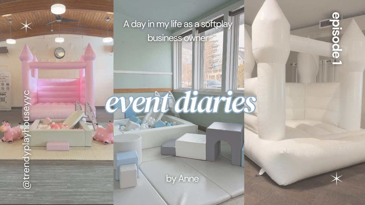 Setting Up Softplay Space on 3 Events | Behind the Scenes