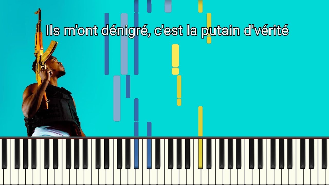 Niska - Bâtiment (Piano Tutorial/Paroles)