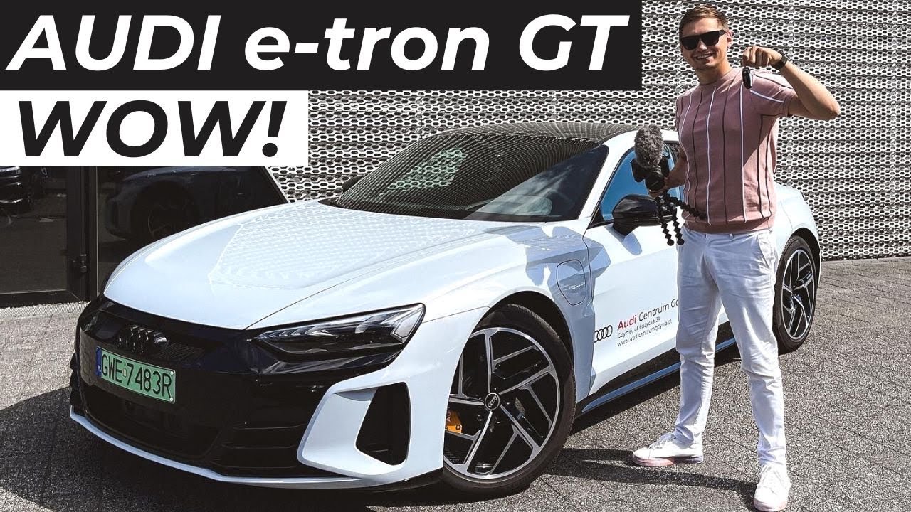 Moja pierwsza trasa w AUDI e-tron GT ⚡️ Ładowanie 270kW?!