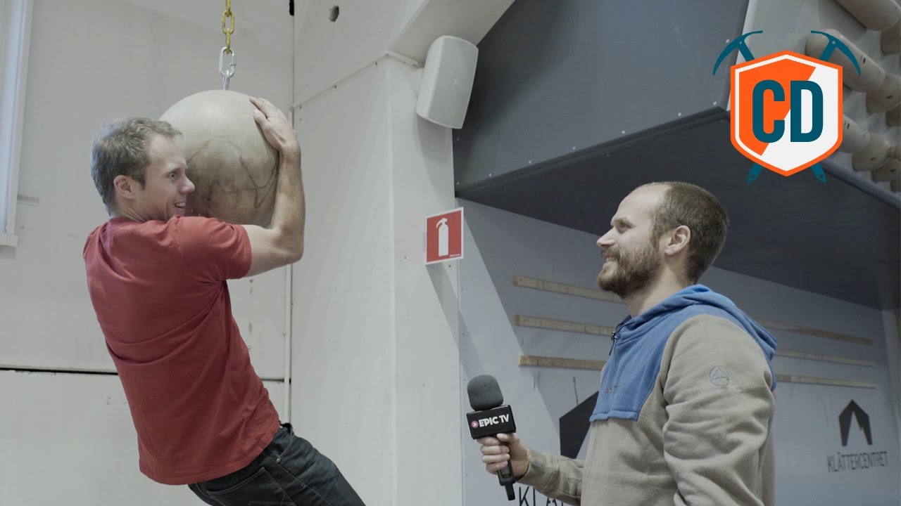 Matt Gets His Hands On A Big Ball: Klettercentret Akkala Gym Tour | Climbing Daily Ep.847