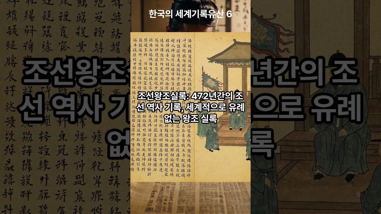 한국의 세계기록유산6