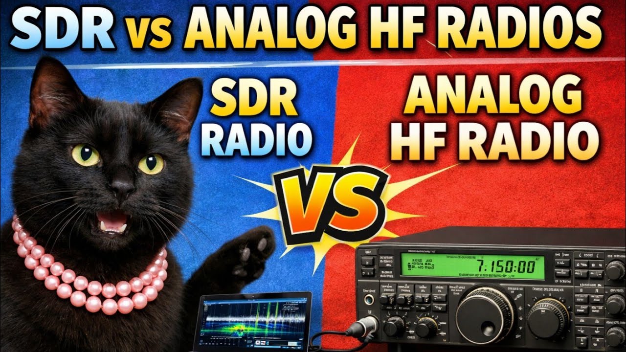 Мои советы о различиях в сигналах SDR и аналоговых КВ-радиостанций. #hamradio #hfradio #arrl
