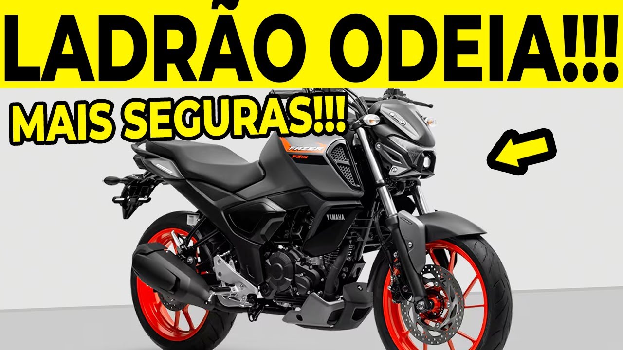 🔥🚨10 MOTOS QUE LADRÃO ODEIA NO BRASIL EM 2026!!! NINGUÉM ROUBA ELAS!!!🔥🚨