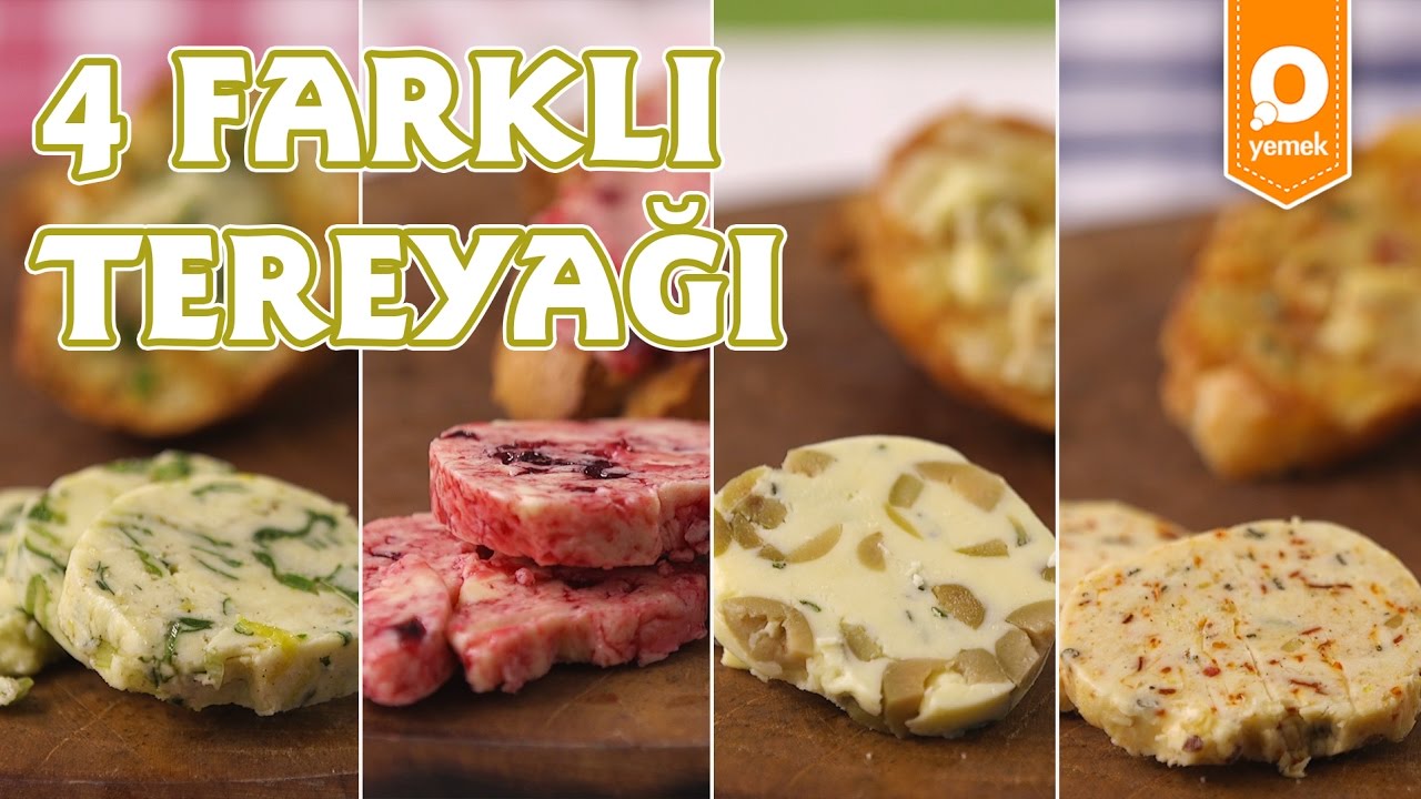 4 Farklı Tereyağı Tarifi - Onedio Yemek - Tek Malzeme Çok Tarif