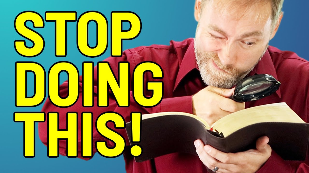 Scripture Roulette: This Bible study habit is an ABUSE of Scripture!