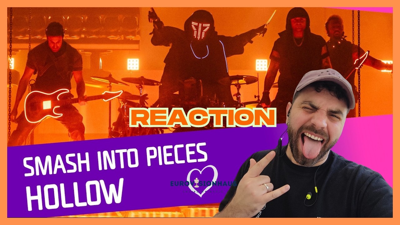 🇸🇪 LET'S REACT TO SMASH INTO PIECES - HOLLOW (LIVE) #melodifestivalen2026