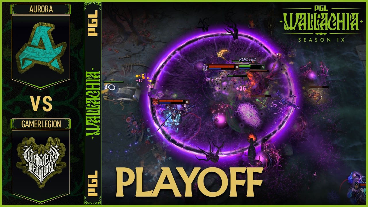 AURORA GAMING vs GAMERLEGION - HIGHLIGHTS - PGL Wallachia Season #9 | DOTA2