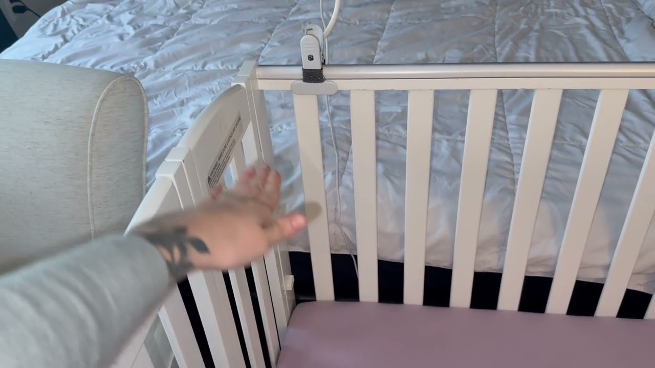 Portable Mini Baby Crib | One Year Old Still Uses It! #amazoninfluencer
