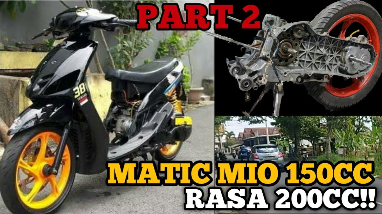 BORE UP MIO 58MM DARI PURWOKERTO | PART 2!