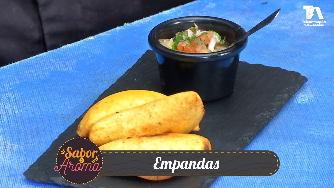 Aroma y Sabor, Empanadas de papa, chicharrón y carne - Teleantioquia