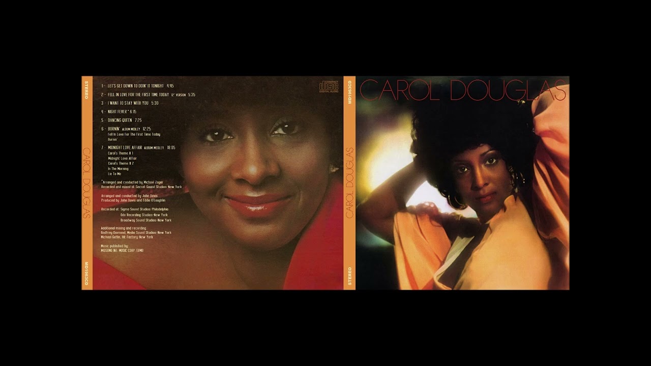 CAROL DOUGLAS   /  MIDNIGHT LOVE AFFAIR  /  EXPANDED ALBUM