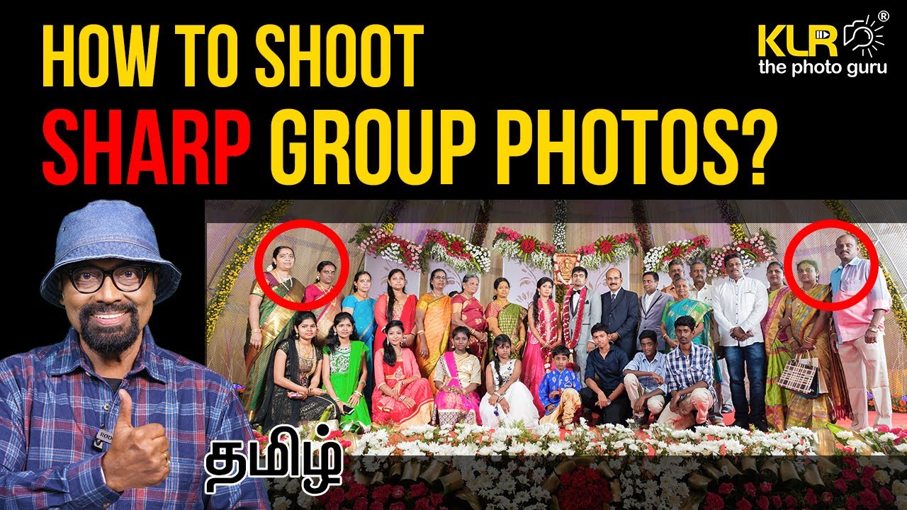 How to Shoot Sharp Group Photos?