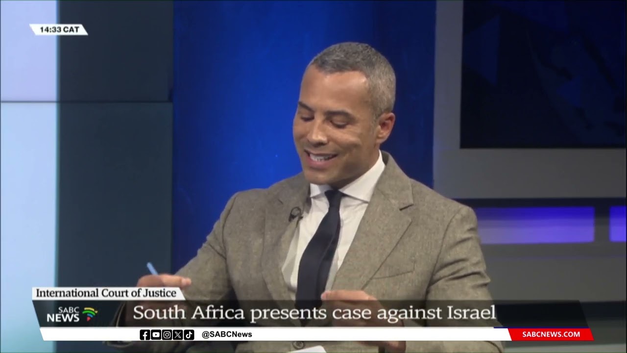 SA-Israel ICJ case | International Court of Justice analysis: Sherwin Bryce-Pease