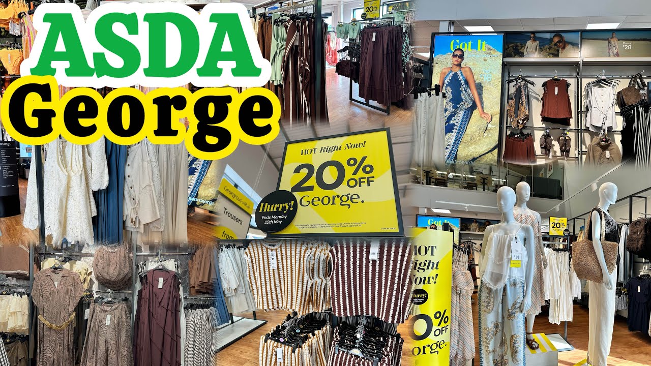 📍 ASDA GEORGE New In June 2026 WOMEN&rsquo;S CLOTHING & HOMEWARE | 20% OFF! #shopping @georgeasda #newin