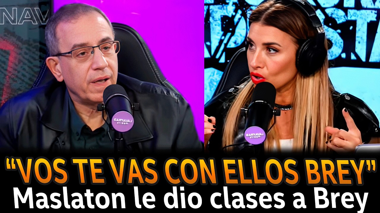 MASLATON fue al programa de BREY y le dio clases en vivo