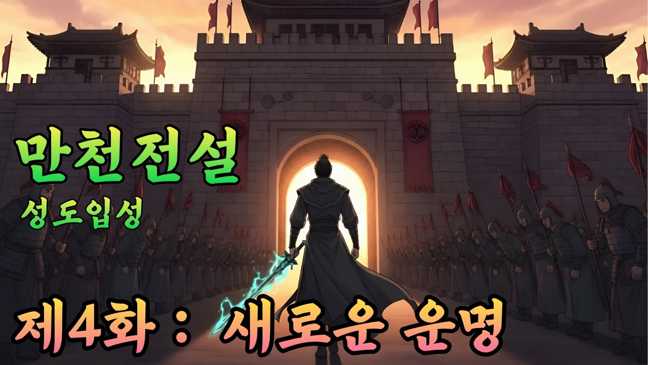 만천전설 제4화ㅣ 무협소설 ㅣ 오디오북 ㅣ 정통무협소설