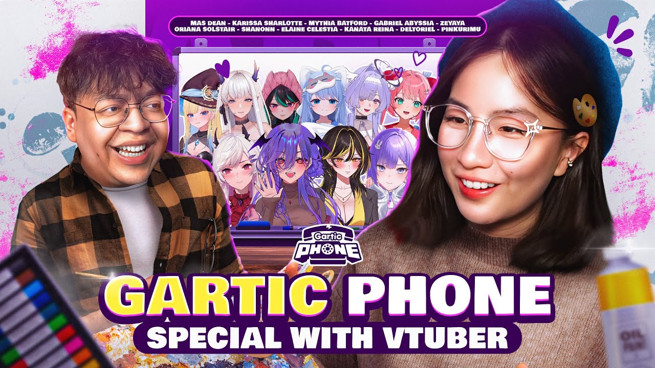 SUDAH LAMA NIH TIDAK MENUNJUKAN BAKAT x - GARTIC WITH VTUBERSS