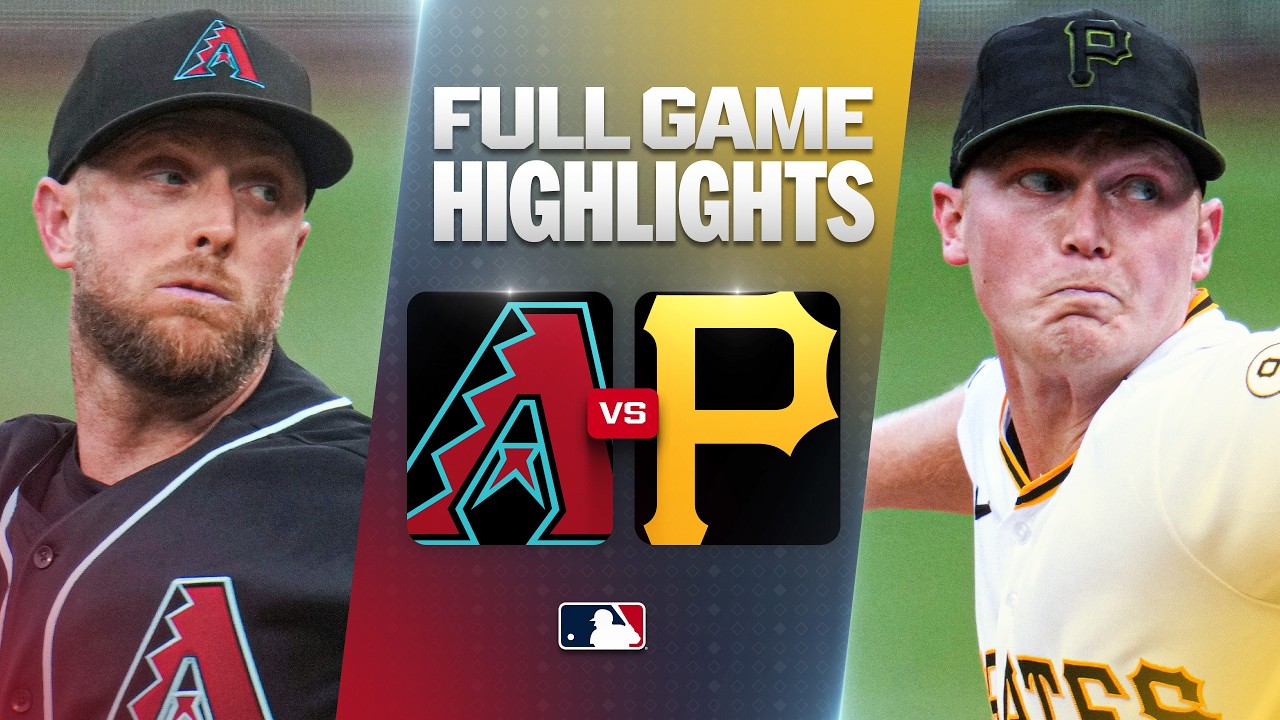 D-BACKS против PIRATES: Официальный обзор полной игры (27 июля) | Сезон MLB 2026