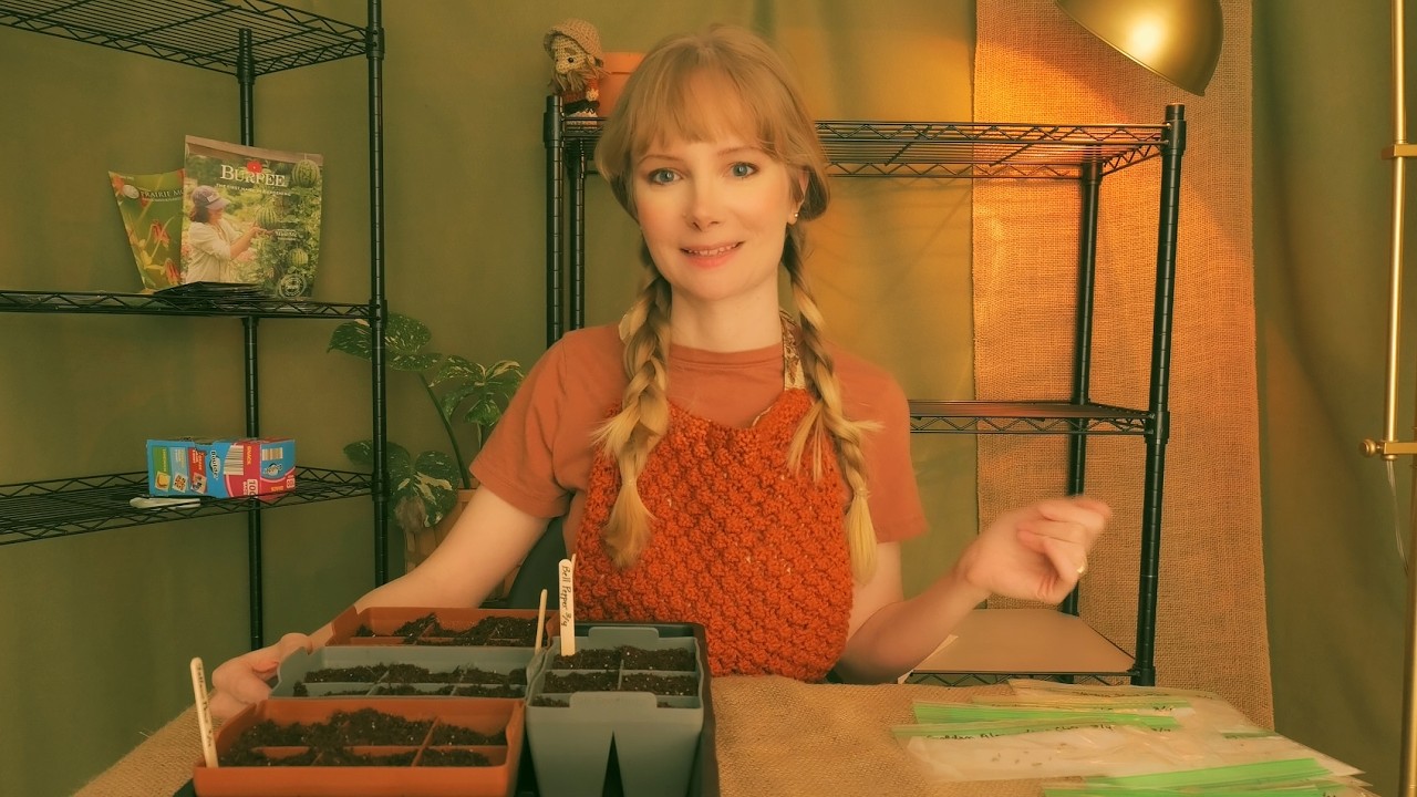 Весенняя посадка рассады 🌱 ASMR