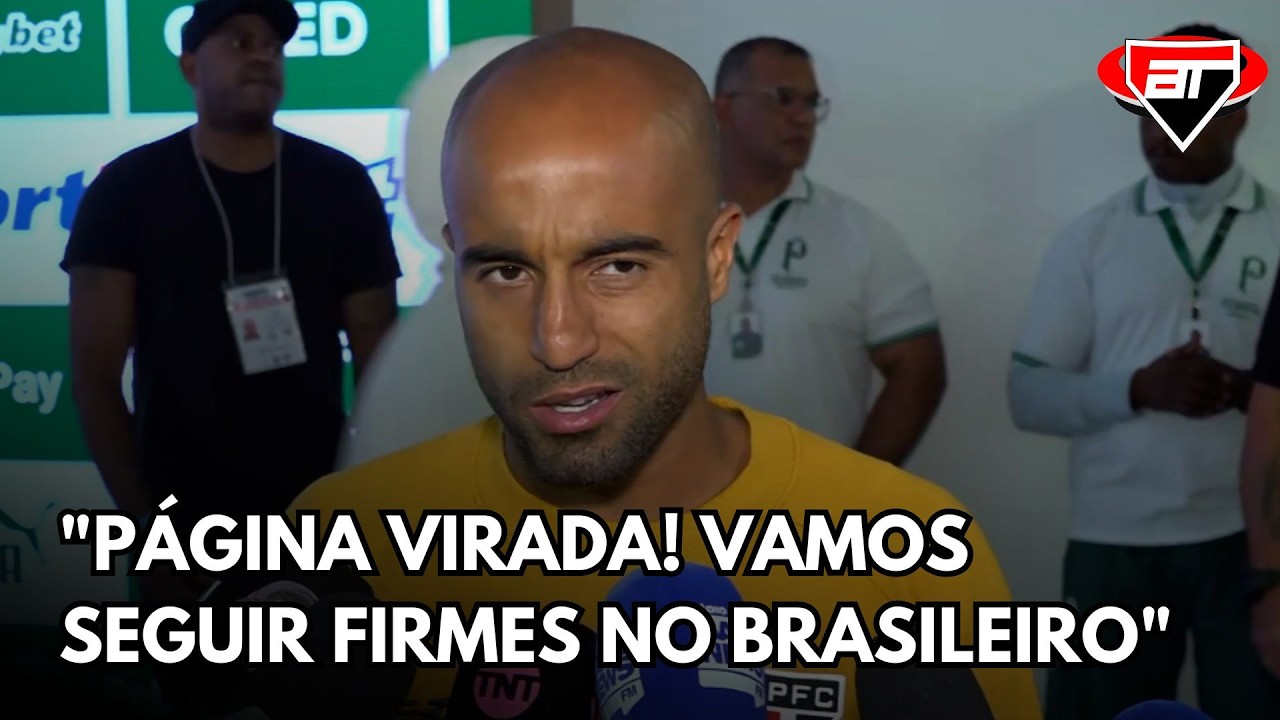“FOI MÃO!”: LUCAS FALA SOBRE ELIMINAÇÃO DO SÃO PAULO NO PAULISTÃO E COMENTA POLÊMICA DE ARBITRAGEM