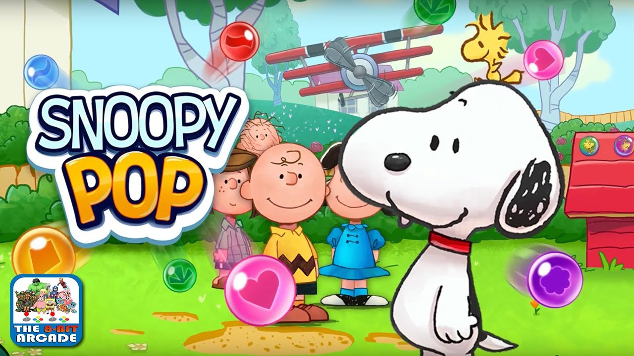 Snoopy Pop - Join the Peanuts Gang in this New Exciting Bubble Shooter (iOS/iPad Gameplay)