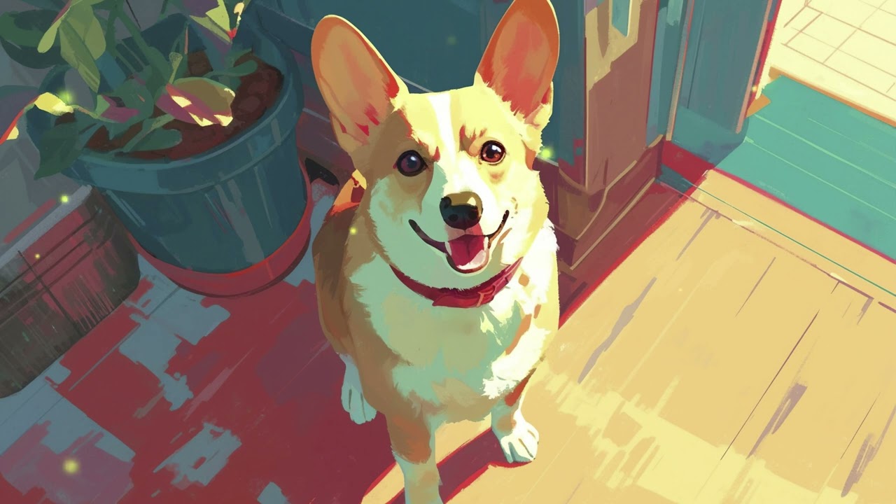 Relaxing Doggy Beats 🐾 Lo-fi Piano for Study & Sleeping | Bongo’s Music Diaries