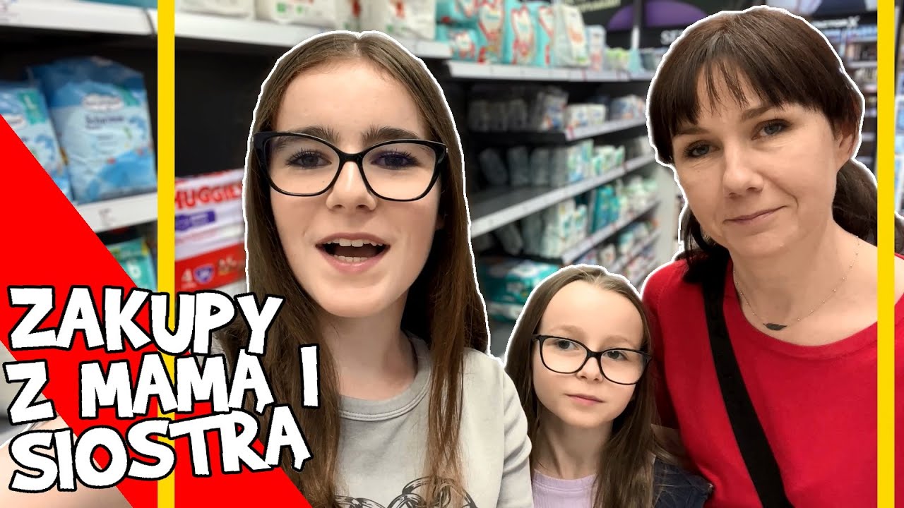 ZAKUPY Z MAMĄ I SIOSTRĄ #monikaolech