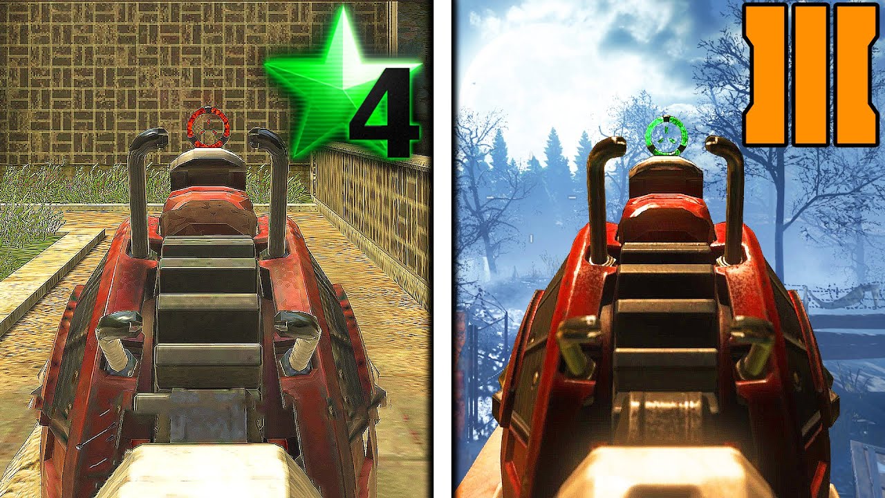 KNOCKOFF COD 4 Zombies vs BO3 Zombies