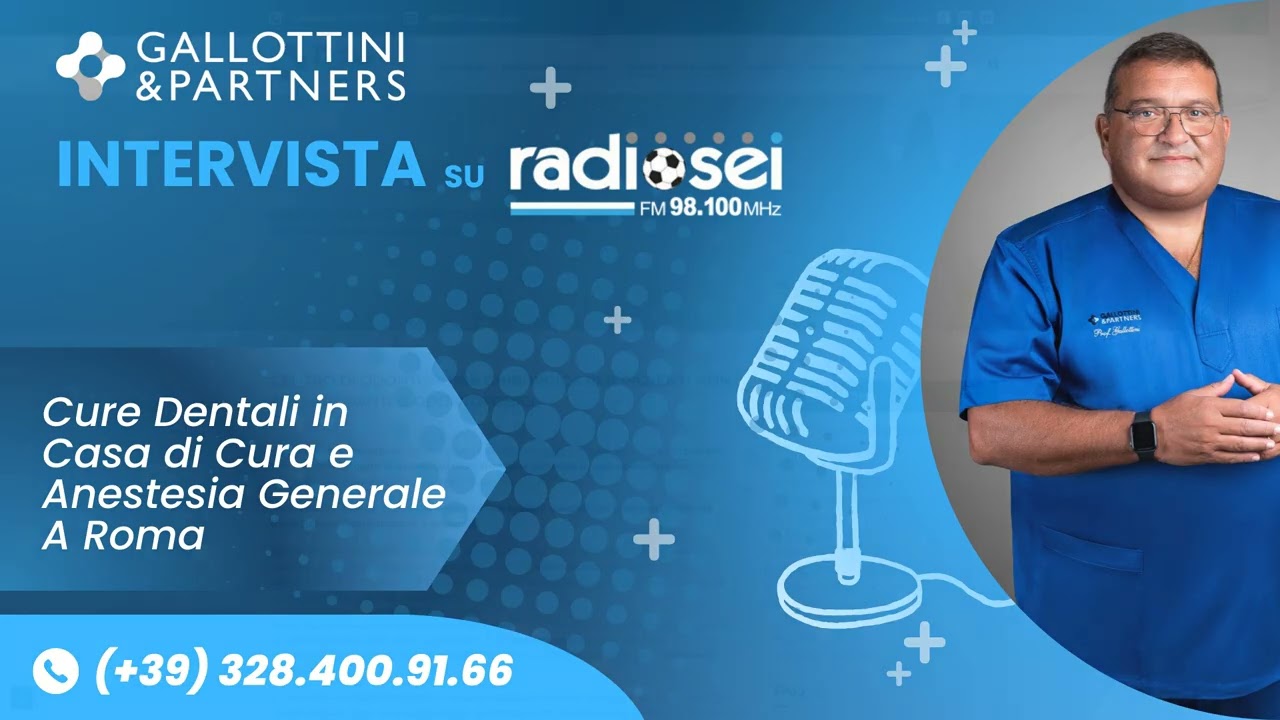 Cure Dentali per pazienti non collaboranti e disabili - Intervista su Radio 6