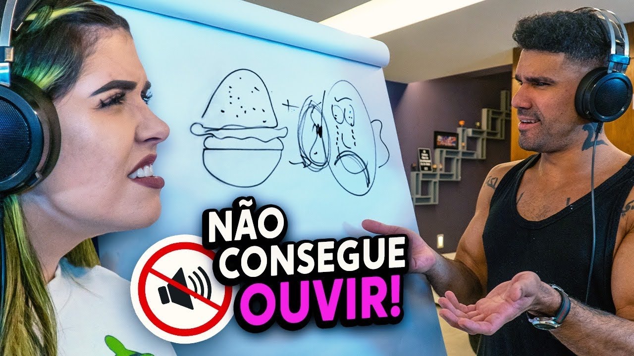 FIZEMOS UM TELEFONE SEM FIO MALUCO! QUEM ACERTOU A FRASE?