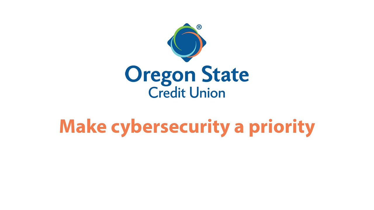 Make cybersecurity a priority