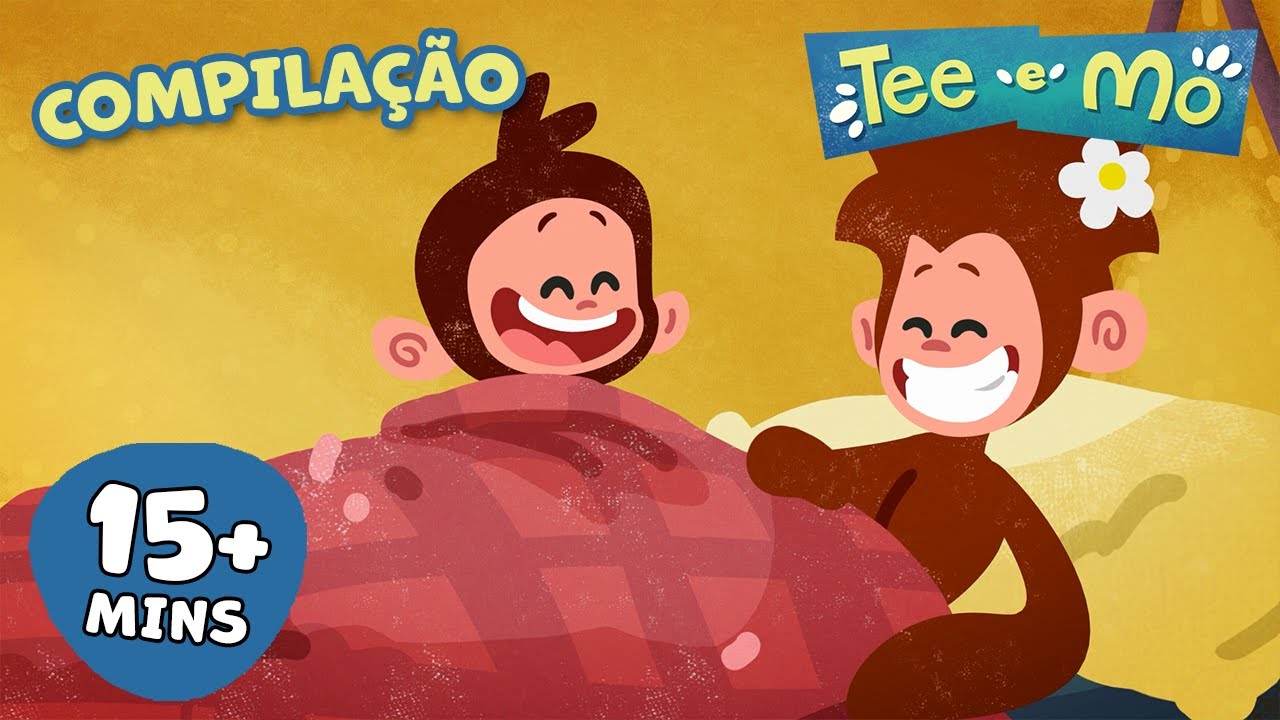 Acampamento com Tee e Mo 🙈 Tee e Mo 🍌 Compilação de Clipes