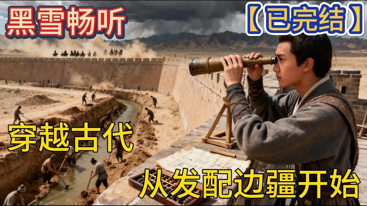 【已完结】🔥《穿越古代：从发配边疆开始》🔥#穿越 #热血 #爽文 #一口气看完 #有声小说