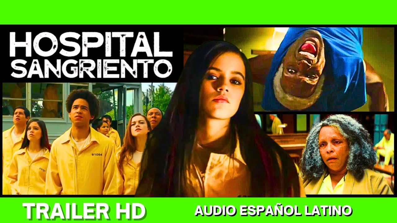 ✅HOSPITAL SANGRIENTO (2023)🔴 🔴Trailer Español Latino⭐COMEDIA TERROR⭐JENNA ORTEGA🔥JORGE LENDEBORG JR.