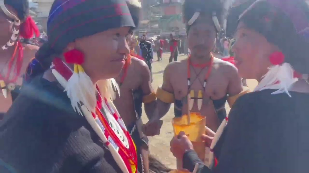 Traditional Folk dance in Poanglüm 2nd Day 