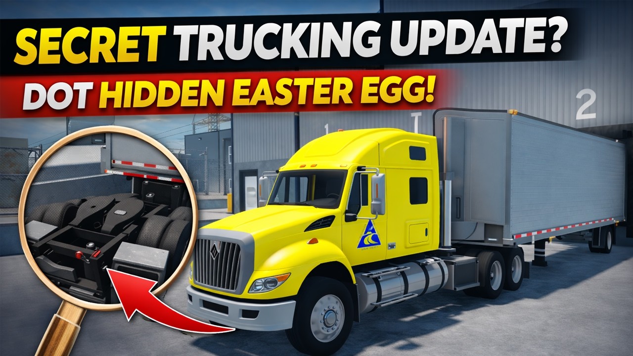 Скрытое обновление для дальнобойщиков в ERLC?! (Пасхальная отсылка к DOT)