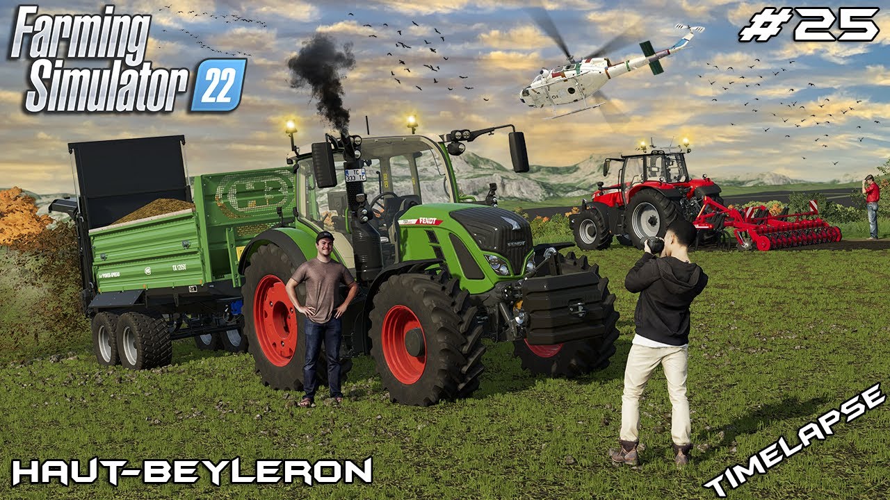Fixing FIELD in very BAD condition | Animals on Haut-Beyleron | Farming Simulator 22 | Episode 25