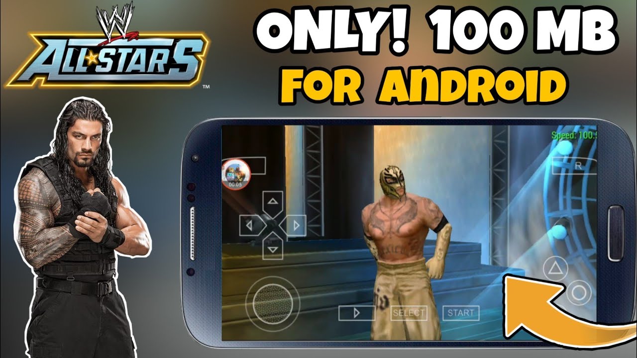 (100 mb) HOW TO DOWNLOAD 'WWE ALL STARS' GAME ON ANDROID | HIGHLY COMPRESSED