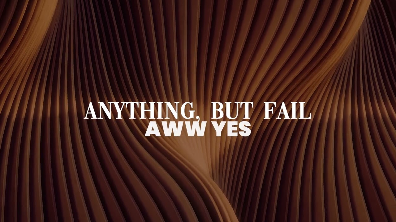 The Group Fire - Anything But Fail (Lyric Video)
