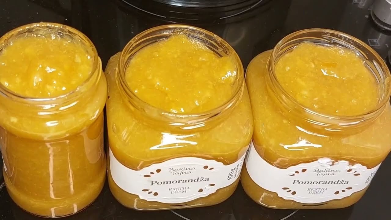 KAKO SKUVATI NAJBOLJI DŽEM OD POMORANDŽI - HOW TO MAKE THE BEST ORANGE JAM
