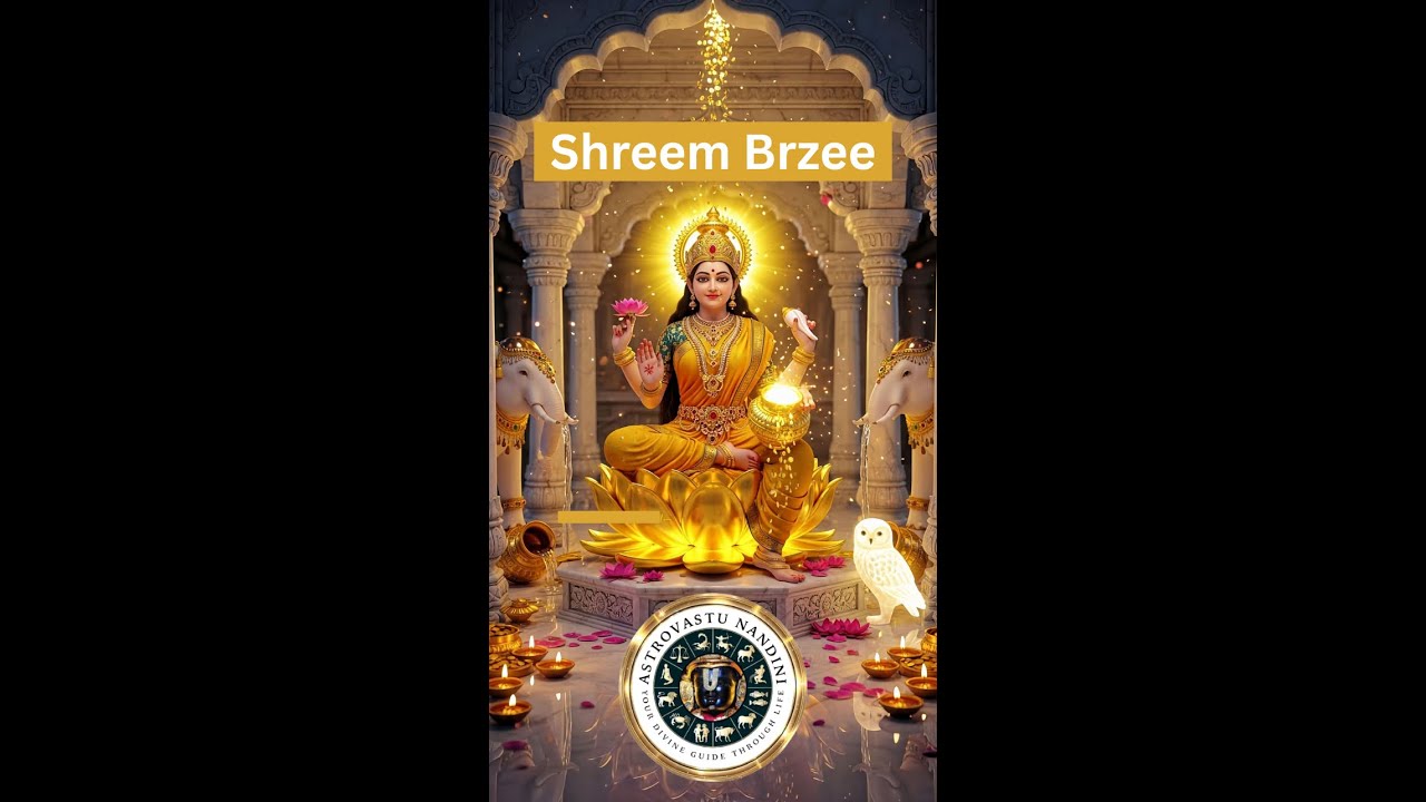 Shreem Brzee Mantra – Attract Wealth, Abundance & Success | Chant 108 Times Daily