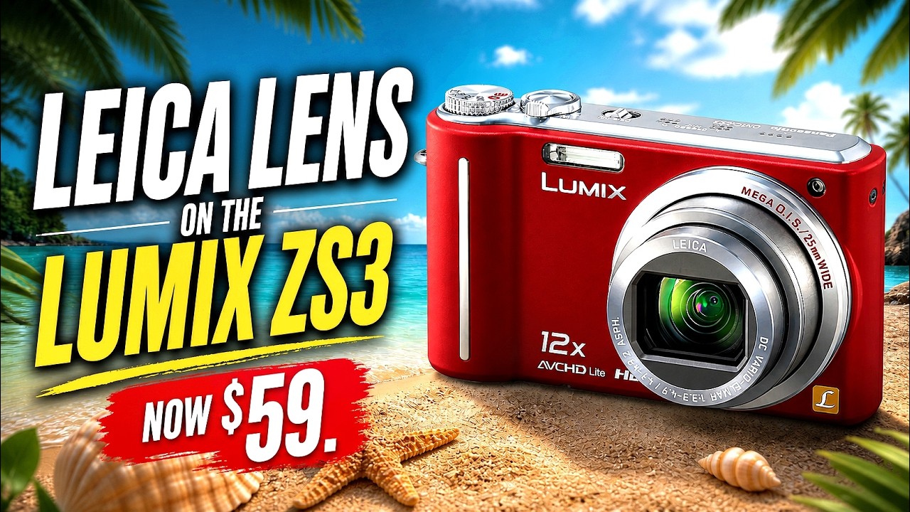 $35 Lumix ZS3 with a Leica Lens or Nikon Z9 Z8 Camera Photography Class 273