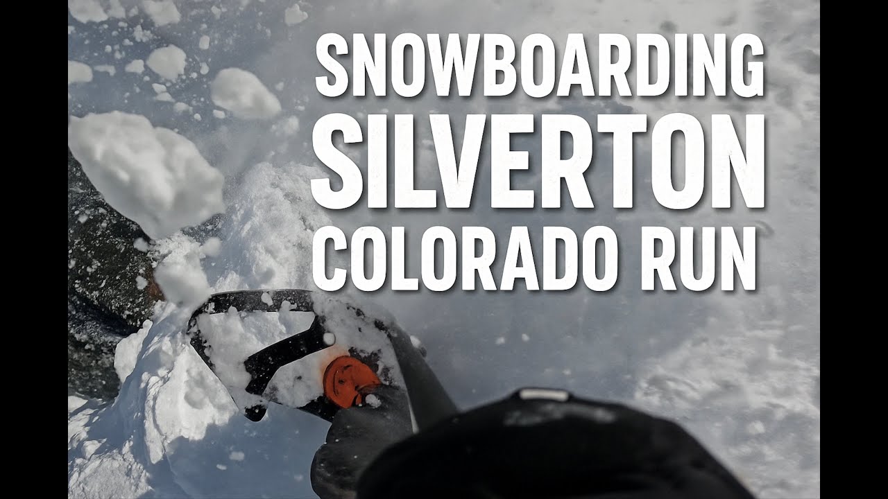 Snowboarding Silverton Mountain's Colorado Run | Full Top to Bottom Ride