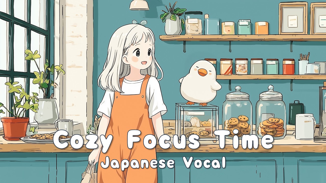 【Work & Light Focus Vocal | Pastel Cozy Music】わくわくスイーツトレジャー【作業用BGM・勉強用・癒し】