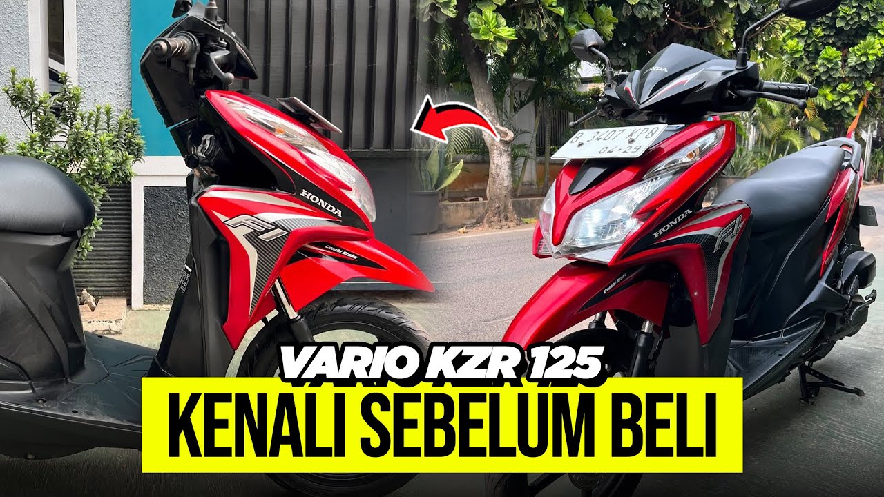 Penyakit Khas Vario KZR 125 yang Wajib Diketahui Sebelum Membeli!